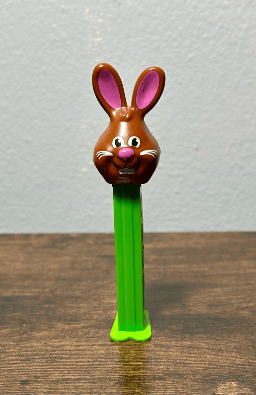 Vintage 1998 PEZ Chocolate Rabbit Easter Bunny